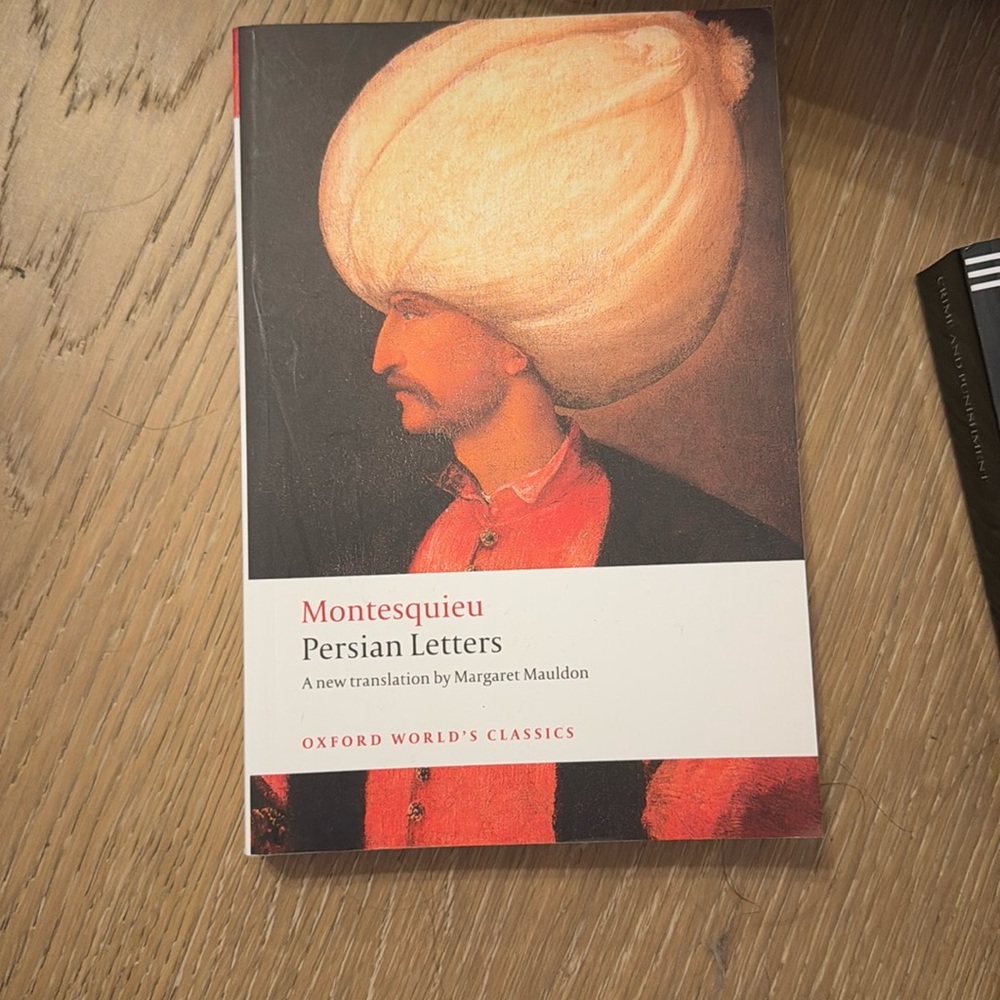 Montesquieu Persian Letters A new translation by Margaret Mauldon